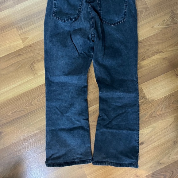 Kick Flare Ankle Jeans – Black, Size 6 - Picture 4 of 4